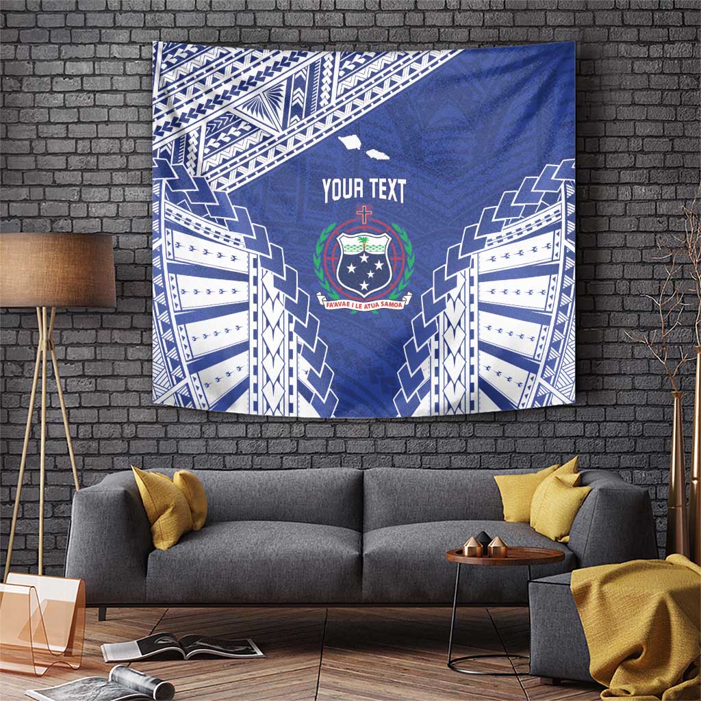 Toa Samoa Rugby Custom Tapestry Go Champions Pacific Samoan Pattern - Polynesian Pride