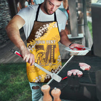 Personalized Mililani Hawaii High School Apron Puakenikeni Lei Hawaiian Pattern - Polynesian Pride