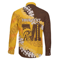 Personalized Mililani Hawaii High School Family Matching Puletasi and Hawaiian Shirt Puakenikeni Lei Hawaiian Pattern - Polynesian Pride
