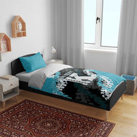 Personalized Kapolei Hawaii High School Bedding Set Puakenikeni Lei Hawaiian Pattern - Polynesian Pride