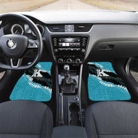 Personalized Kapolei Hawaii High School Car Mats Puakenikeni Lei Hawaiian Pattern - Polynesian Pride