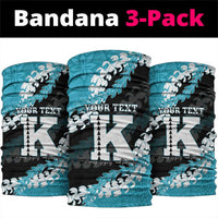 Personalized Kapolei Hawaii High School Neck Gaiter Puakenikeni Lei Hawaiian Pattern - Polynesian Pride