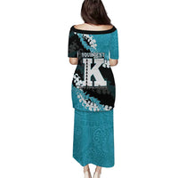 Personalized Kapolei Hawaii High School Puletasi Puakenikeni Lei Hawaiian Pattern - Polynesian Pride