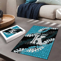Personalized Kapolei Hawaii High School Puzzle Puakenikeni Lei Hawaiian Pattern - Polynesian Pride