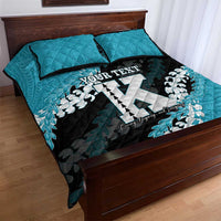 Personalized Kapolei Hawaii High School Quilt Bed Set Puakenikeni Lei Hawaiian Pattern - Polynesian Pride