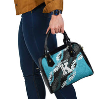 Personalized Kapolei Hawaii High School Shoulder Handbag Puakenikeni Lei Hawaiian Pattern - Polynesian Pride