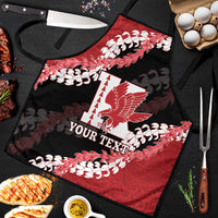 Personalized Kalani Hawaii High School Apron Puakenikeni Lei Hawaiian Pattern - Polynesian Pride