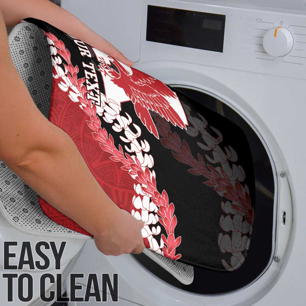 Personalized Kalani Hawaii High School Bathroom Set Puakenikeni Lei Hawaiian Pattern - Polynesian Pride