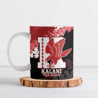 Personalized Kalani Hawaii High School Ceramic Mug Puakenikeni Lei Hawaiian Pattern - Polynesian Pride