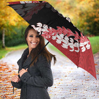 Personalized Kalani Hawaii High School Umbrella Puakenikeni Lei Hawaiian Pattern - Polynesian Pride