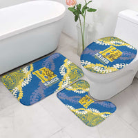 Kaiser Hawaii High School Bathroom Set Puakenikeni Lei Hawaiian Pattern - Polynesian Pride