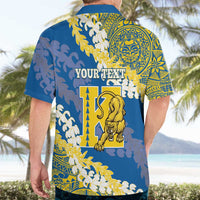 Personalized Kaiser Hawaii High School Hawaiian Shirt Puakenikeni Lei Hawaiian Pattern - Polynesian Pride