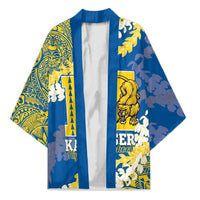 Personalized Kaiser Hawaii High School Kimono Puakenikeni Lei Hawaiian Pattern - Polynesian Pride