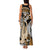 Gold Polynesian Hammerhead Shark Tattoo Family Matching Tank Maxi Dress and Hawaiian Shirt Royal Plumeria Gradient Vibes LT14 - Polynesian Pride