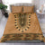 Brown African Dashiki With Fijian Tapa Pattern Bedding Set