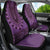 Purple African Dashiki With Fijian Tapa Pattern Car Seat Cover