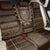 Brown African Dashiki With Tonga Ngatu Pattern Back Car Seat Cover LT14