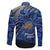 New Zealand Stewart Island Family Matching Mermaid Dress and Hawaiian Shirt Rakiura Kiwi Maori Glowing Sky