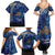 New Zealand Stewart Island Family Matching Summer Maxi Dress and Hawaiian Shirt Rakiura Kiwi Maori Glowing Sky