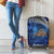 New Zealand Stewart Island Luggage Cover Rakiura Kiwi Maori Glowing Sky