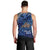 New Zealand Stewart Island Men Tank Top Rakiura Kiwi Maori Glowing Sky