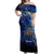 New Zealand Stewart Island Off Shoulder Maxi Dress Rakiura Kiwi Maori Glowing Sky