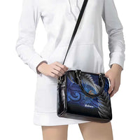 New Zealand Stewart Island Shoulder Handbag Rakiura Kiwi Maori Glowing Sky