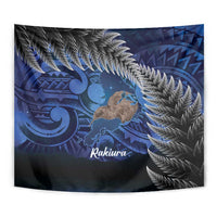 New Zealand Stewart Island Tapestry Rakiura Kiwi Maori Glowing Sky