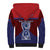 Guam Liberation Day Sherpa Hoodie Biba Guahan Chamorro 80th Anniversary - Blue
