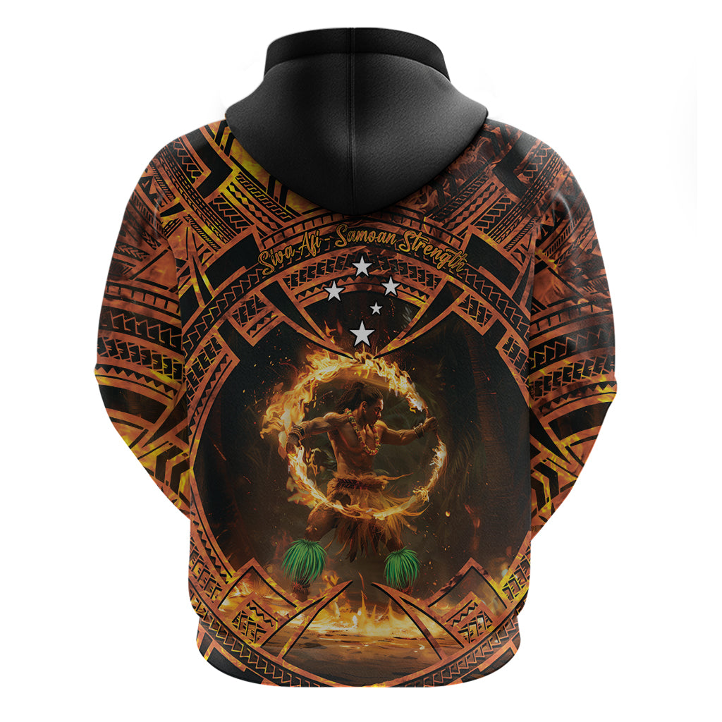 Samoa Teuila 2024 Festival Hoodie Samoan Siva Afi With Red Gingers LT14 - Polynesian Pride