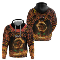 Samoa Teuila 2024 Festival Hoodie Samoan Siva Afi With Red Gingers LT14 - Polynesian Pride