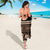 Black Samoa Siapo Teuila Flowers Sarong