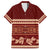 Red Samoa Siapo Teuila Flowers Hawaiian Shirt