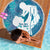 Turquoise Polynesia Father's Day Beach Blanket Dad You Are My Hero