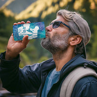 Turquoise Polynesia Father's Day 4 in 1 Can Cooler Tumbler Dad You Are My Hero