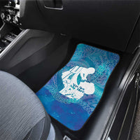 Turquoise Polynesia Father's Day Car Mats Dad You Are My Hero