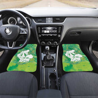 Green Polynesia Father's Day Car Mats Dad You Are My Hero