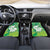 Green Polynesia Father's Day Car Mats Dad You Are My Hero