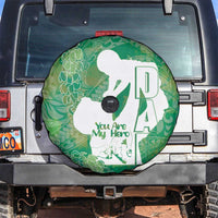 Green Polynesia Father's Day Spare Tire Cover Dad You Are My Hero