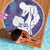Purple Polynesia Father's Day Beach Blanket Dad You Are My Hero