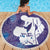 Purple Polynesia Father's Day Beach Blanket Dad You Are My Hero