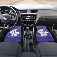 Purple Polynesia Father's Day Car Mats Dad You Are My Hero