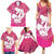 Pink Polynesia Father's Day Family Matching Summer Maxi Dress and Hawaiian Shirt Dad You Are My Hero