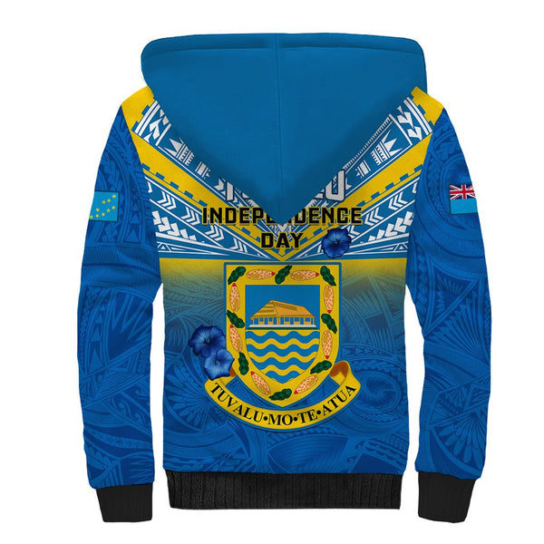 Personalized Happy Guinea-Bissau Sherpa Hoodie Independence Day LT15 main image 1