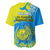 Palau Independence Day Baseball Jersey Happy 29th Anniversary Polynesian Hammerhead Shark LT14 - Polynesian Pride