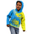 Palau Independence Day Kid Hoodie Happy 29th Anniversary Polynesian Hammerhead Shark LT14 - Polynesian Pride