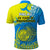 Palau Independence Day Polo Shirt Happy 29th Anniversary Polynesian Hammerhead Shark LT14 - Polynesian Pride