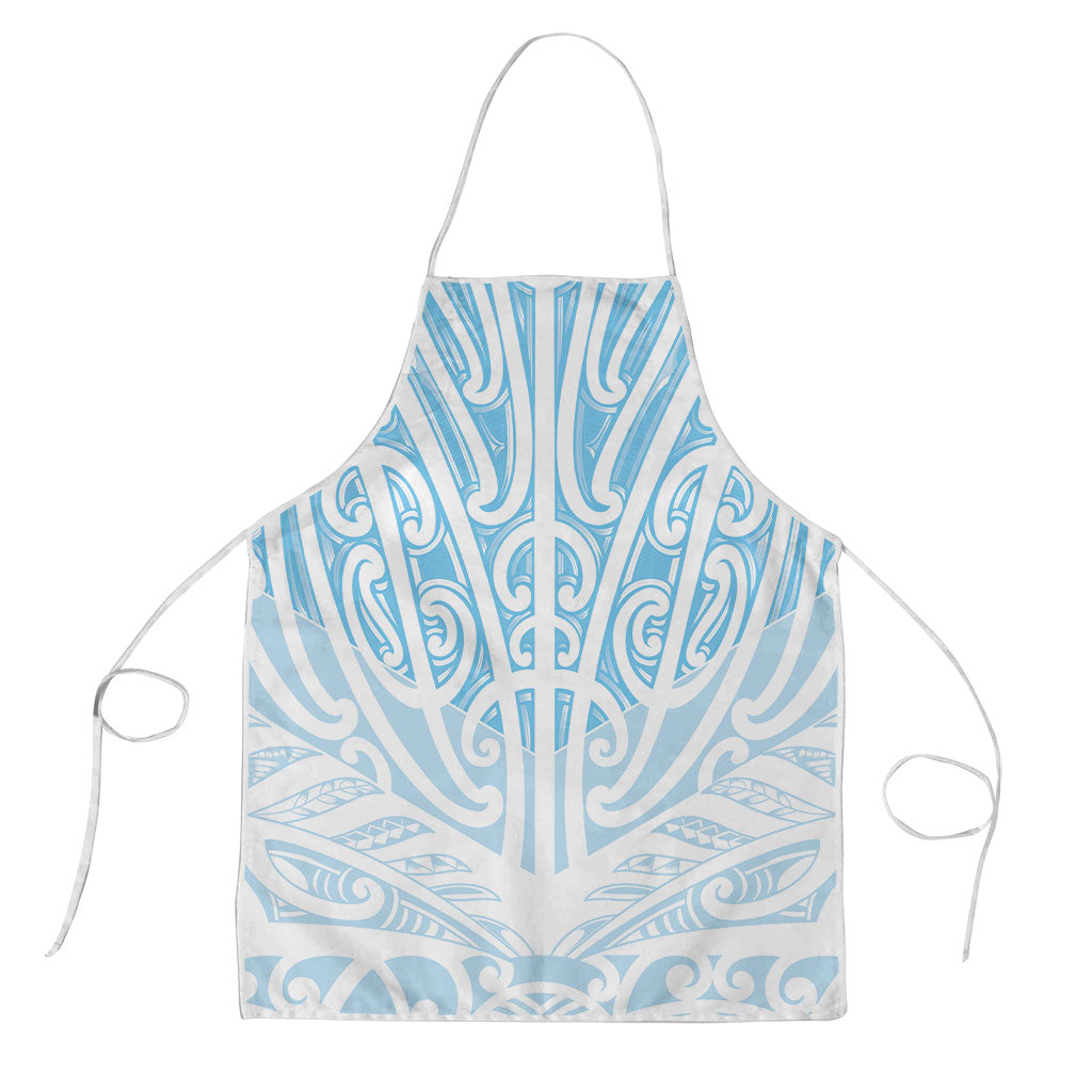Blue New Zealand Puhoro Maori Tattoo Apron