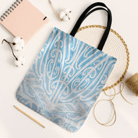 Blue New Zealand Puhoro Maori Tattoo Tote Bag