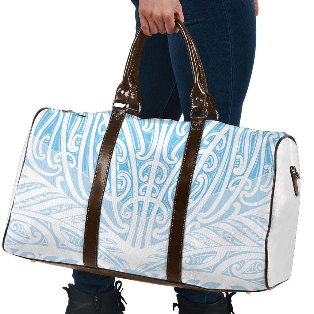 Blue New Zealand Puhoro Maori Tattoo Travel Bag